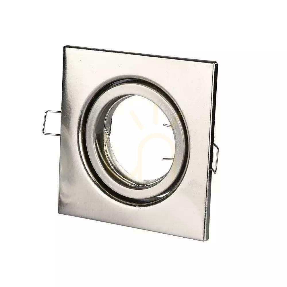 Kontrola Síťovina V-TAC GU10 Square Movable Satin VT-7227SQ-SN Síťovina V-TAC GU10 Square Movable Satin VT-7227SQ-SN