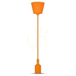 Závěsná objímka V-TAC VT-7228-O E27 z oranžového silikonu small 1