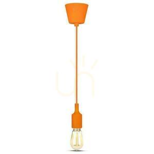 Závěsná objímka V-TAC VT-7228-O E27 z oranžového silikonu small 2