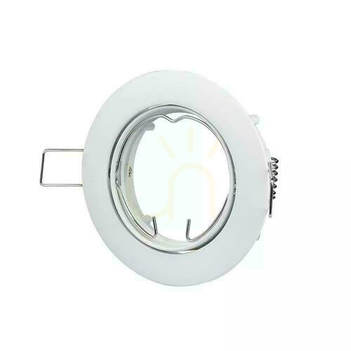 Kontrola V-TAC GU10 Round Movable Mesh White VT-779-WH-RD Záruka 3 roky