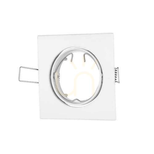 Kontrola Síťovina V-TAC GU10 Square Movable White VT-779-WH-SQ