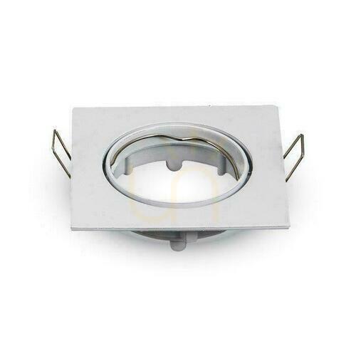 Kontrola Síťovina V-TAC GU10 Square Movable White VT-779-WH-SQ