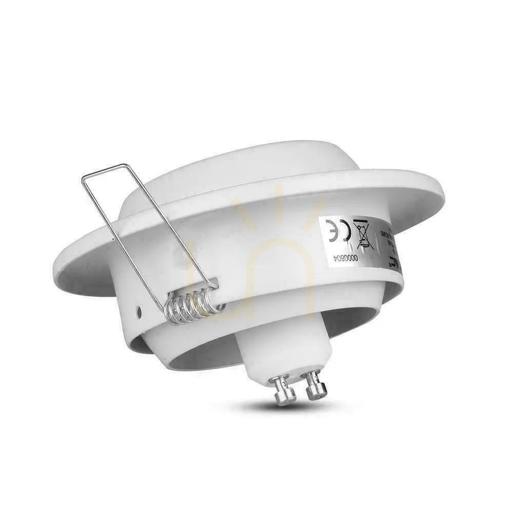 Náhled V-TAC GU10 Kulatá síťka s nastavitelným úhlem bílá VT-780-WH V-TAC GU10 Kulatá síťka s nastavitelným úhlem bílá VT-780-WH