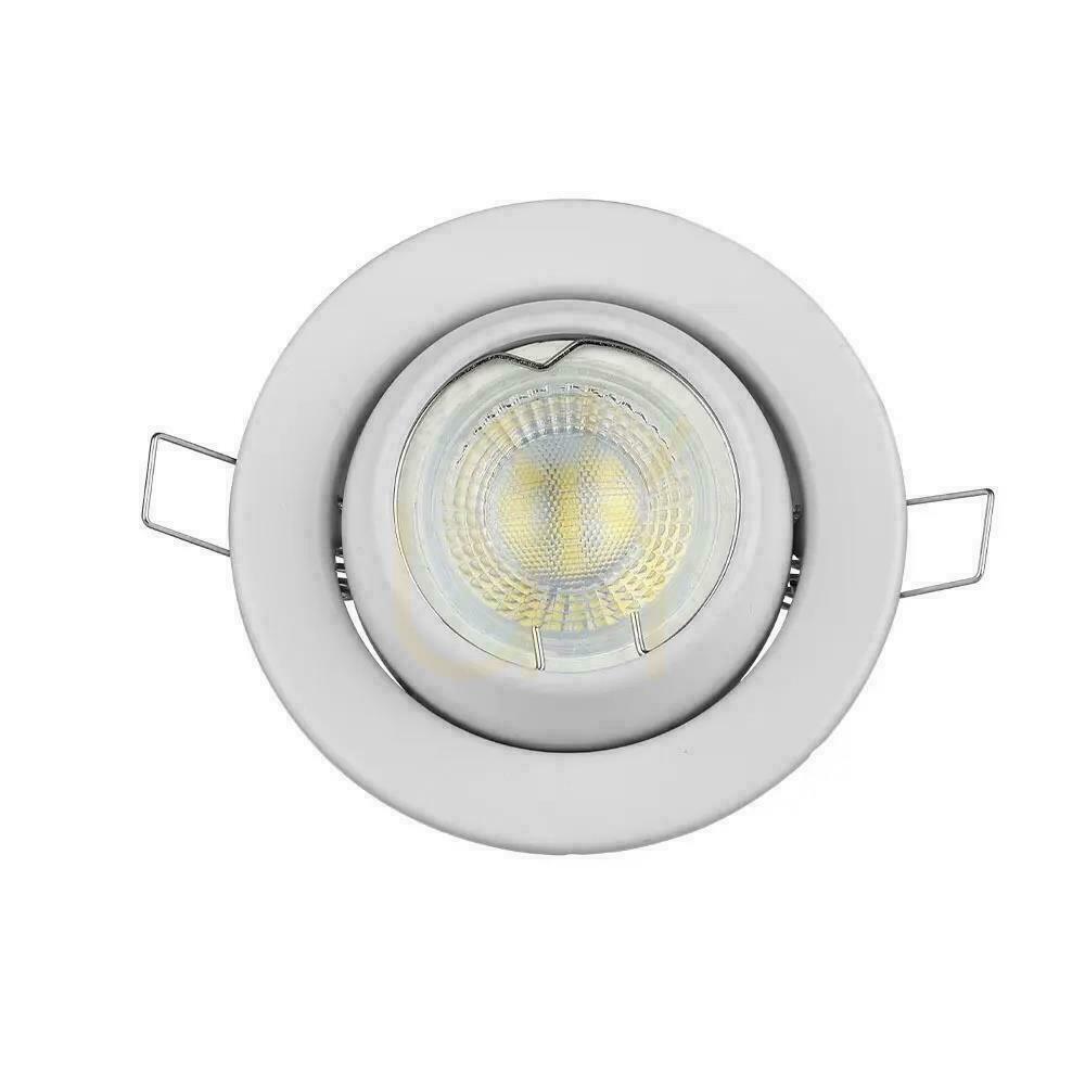 Pohled V-TAC GU10 Kulatá síťka s nastavitelným úhlem bílá VT-780-WH V-TAC GU10 Kulatá síťka s nastavitelným úhlem bílá VT-780-WH
