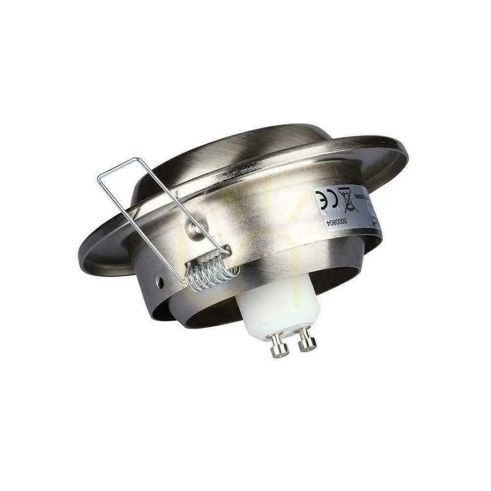 Náhled Mesh V-TAC GU10 Round Adjustable Angle Satin VT-780-SN Mesh V-TAC GU10 Round Adjustable Angle Satin VT-780-SN
