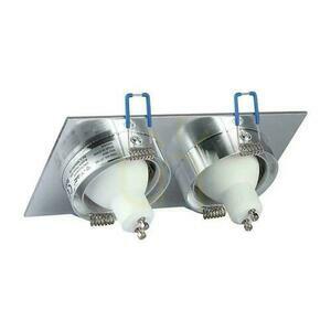 V-TAC Litá hliníková mřížka 2xGU10 Square Brushed Aluminum VT-783SQ-AB 2 V-TAC Litá hliníková mřížka 2xGU10 Square Brushed Aluminum VT-783SQ-AB small 2