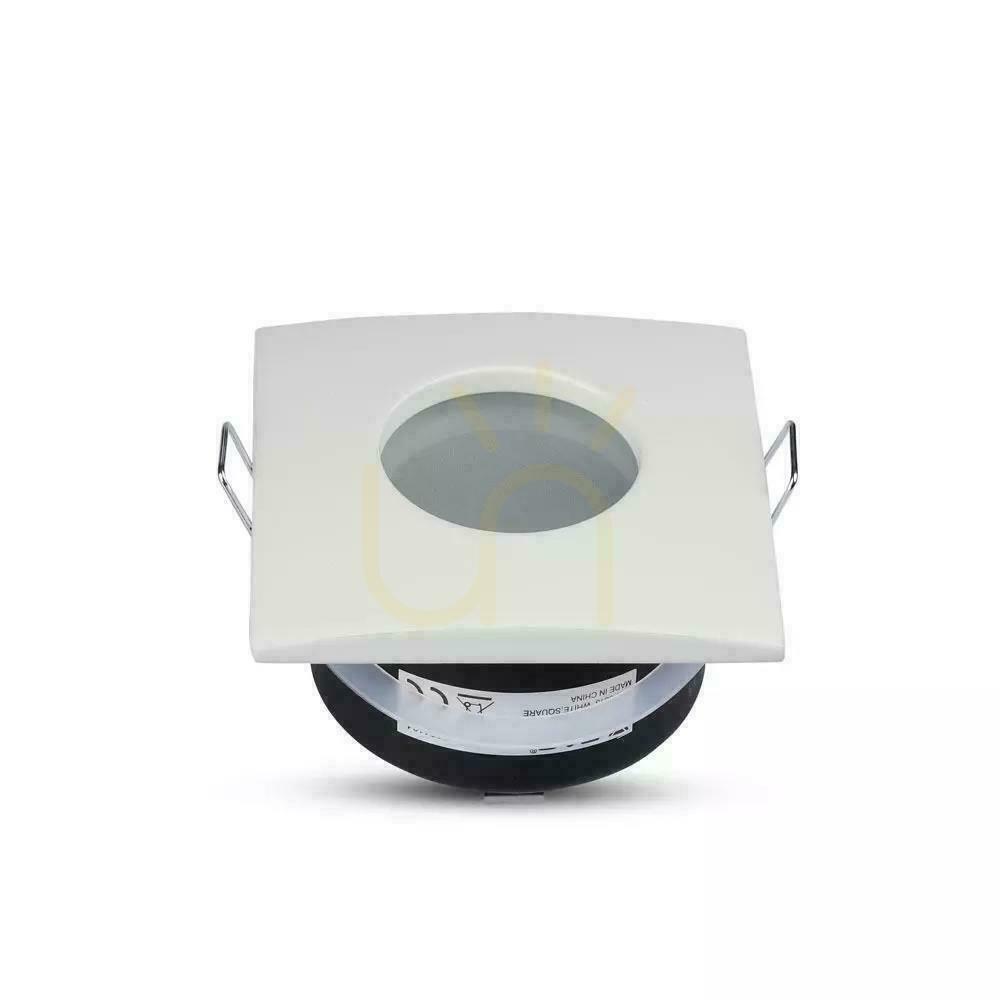 Zobrazit Síťka V-TAC Hliníkový odlitek Těsnění se sklem IP54 GU10 Čtvercová 84x84mm Bílá VT-787SQ-WH Síťka V-TAC Hliníkový odlitek Těsnění se sklem IP54 GU10 Čtvercová 84x84mm Bílá VT-787SQ-WH