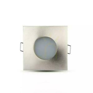 Síťka V-TAC Hliníkový odlitek Těsnění se sklem IP54 GU10 Čtvercový 84x84mm Satin VT-787SQ-SN small 2