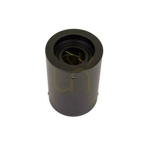 Kontrola Přisazené stropní svítidlo V-TAC VT-796-B GU10, černý hliníkový tubus 142 × 100 mm