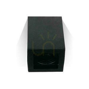 V-TAC hliníková kostka GU10 čtvercová povrchová montáž černá 142x100x100 VT-797-B. small 1