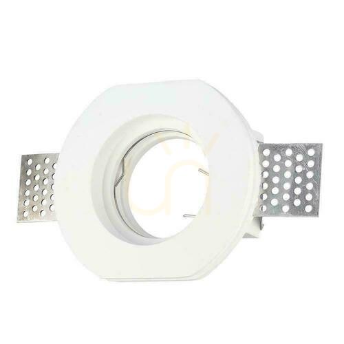 Kontrola Zápustné svítidlo V-TAC VT-764 ze sádry bílé GU10 140 mm
