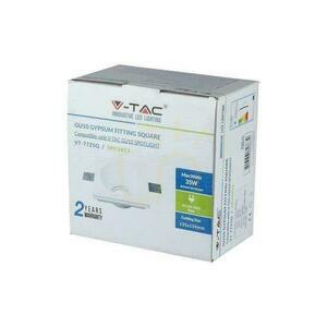 V-TAC GIPS GU10 Zapuštěná kulatá síťka 132x132 Bílá VT-772 2 V-TAC GIPS GU10 Zapuštěná kulatá síťka 132x132 Bílá VT-772 small 2