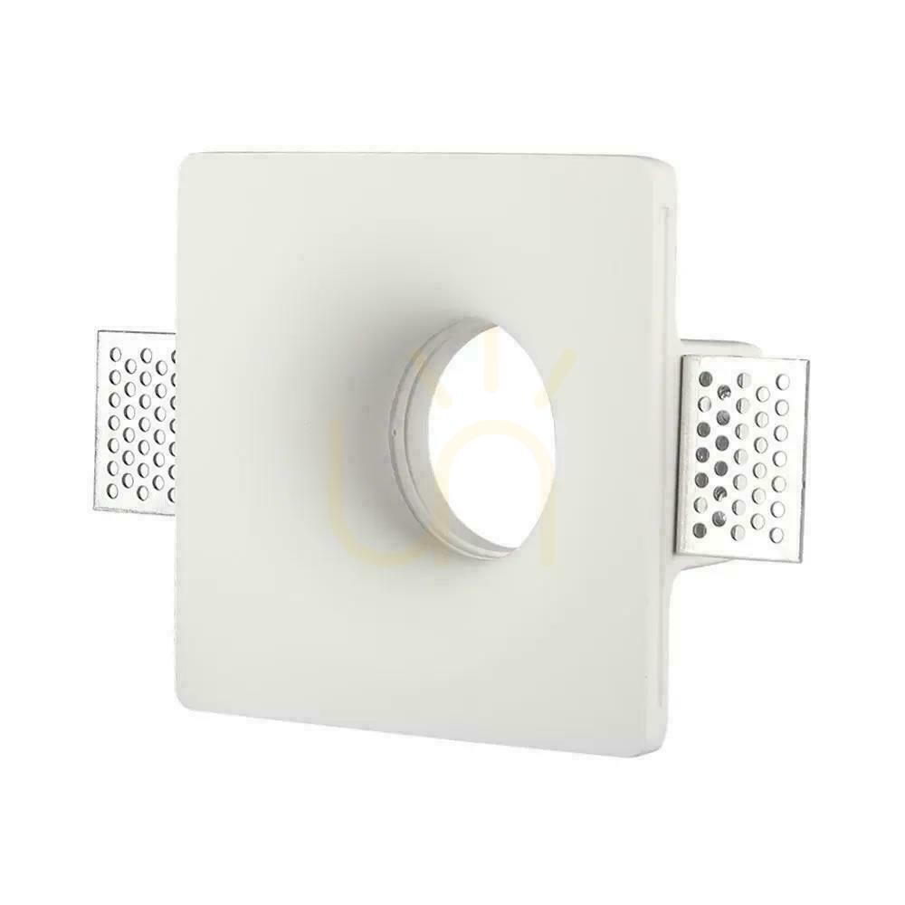 Kontrola V-TAC GIPS GU10 Zapuštěná kulatá síťka 120x120 Bílá VT-714 V-TAC GIPS GU10 Zapuštěná kulatá síťka 120x120 Bílá VT-714