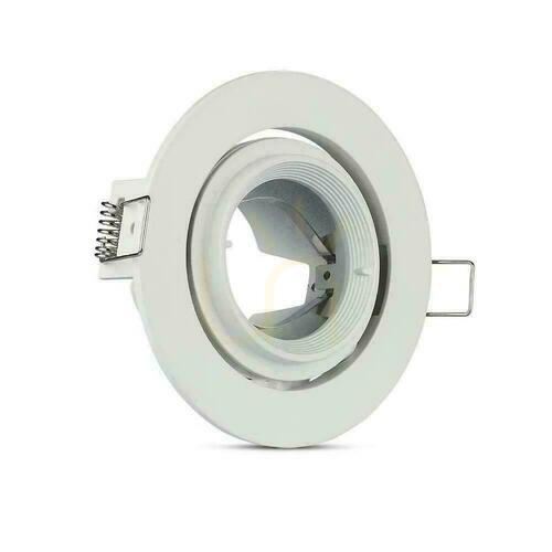 Kontrola V-TAC GU10 Movable Mesh Swivel Snail White VT-700W