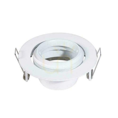 Kontrola V-TAC GU10 Movable Mesh Swivel Snail White VT-700W