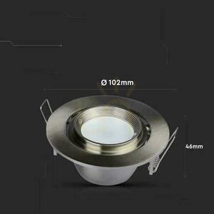Očko V-TAC GU10 Movable Swivel Snail Satin VT-700S small 6