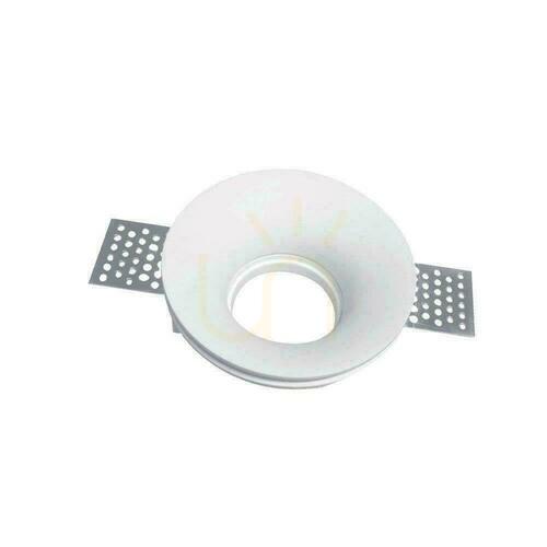 Kontrola V-TAC GIPS GU10 Zapuštěná kulatá síťka bílá Fi.103 V-TAC VT-859RD