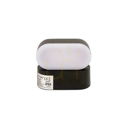 Kontrola Venkovní nástěnné svítidlo V-TAC VT-816 černé LED 5 W 4000 K IP65 800 lm