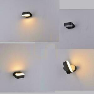 Nástěnné svítidlo V-TAC 6W LED černé IP65 otočné 350st VT-816 4000K 800lm. small 7