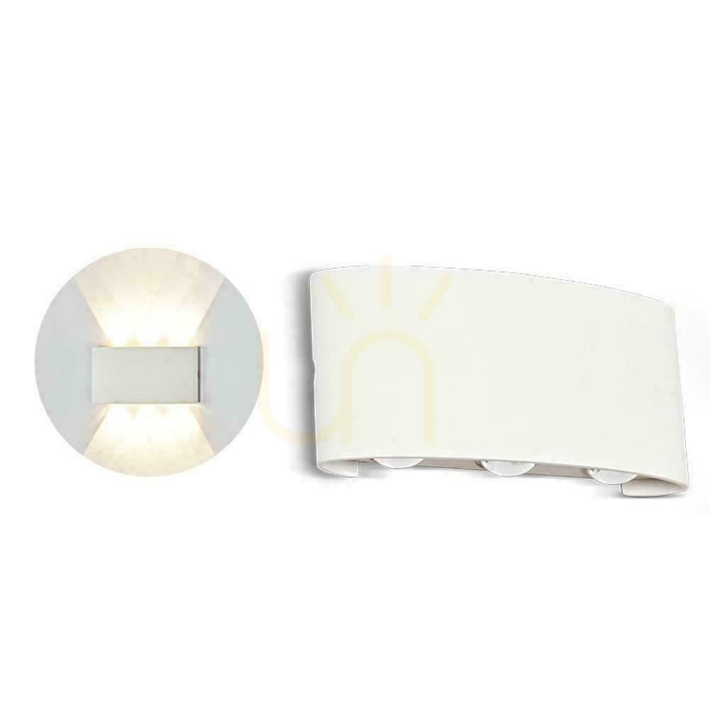 Zobrazit Nástěnné svítidlo V-TAC 5W LED bílé IP54 VT-846 4000K 630lm Nástěnné svítidlo V-TAC 5W LED bílé IP54 VT-846 4000K 630lm