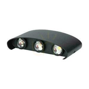 Nástěnná montáž V-TAC 6W LED černá IP54 VT-846 3000K 630lm 2 Nástěnná montáž V-TAC 6W LED černá IP54 VT-846 3000K 630lm small 2