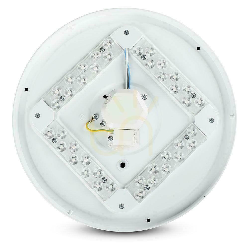 Zobrazit Plafond V-TAC 18W Milky CCT Změna barvy fi.310 VT-8418 3000K-6400K 1800lm Plafond V-TAC 18W Milky CCT Změna barvy fi.310 VT-8418 3000K-6400K 1800lm