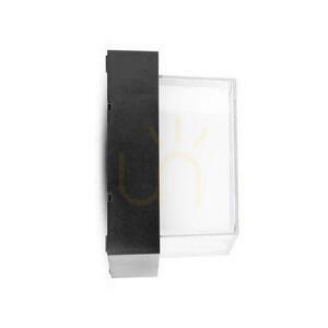 V-TAC 7W LED černé čtvercové svítidlo IP65 VT-831 3000K 700lm small 2