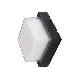 V-TAC 7W LED černé čtvercové svítidlo IP65 VT-831 3000K 700lm small 0