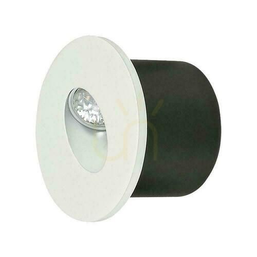 Kontrola 3W LED svítidlo V-TAC pro schodiště kulaté bílé 230V VT-1109 4000K 270lm