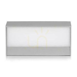 V-TAC 9W LED nástěnné svítidlo Top Down Gray IP65 VT-8056 3000K 850lm small 6