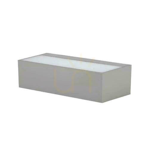 Kontrola V-TAC 9W LED nástěnné svítidlo Nahoru Dolů Gray IP65 VT-8056 6400K 850lm