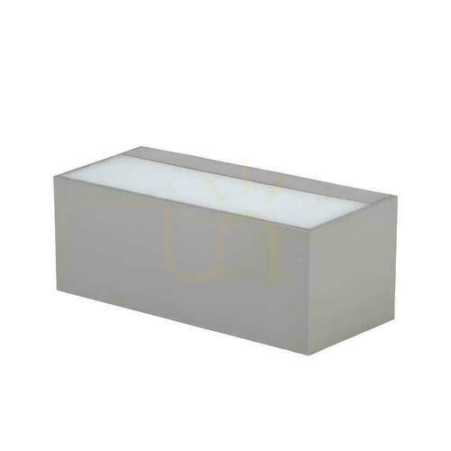 Kontrola V-TAC 12W LED nástěnné svítidlo Top Down Gray IP65 VT-8057 3000K 1150lm