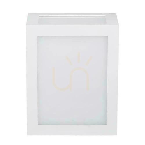 Kontrola V-TAC 12W LED nástěnné svítidlo IP65 bílé VT-822 3000K 1350lm