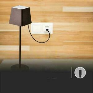 V-TAC 2W LED nabíjecí stmívatelná lampa na noční stolek IP54 Bronze Corten VT-7563 3000K 200lm 3 V-TAC 2W LED nabíjecí stmívatelná lampa na noční stolek IP54 Bronze Corten VT-7563 3000K 200lm small 3