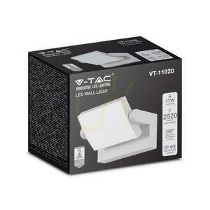 V-TAC 17W LED projekční fasádní svítidlo bílé IP65 VT-11020 4000K 2520lm. small 5
