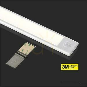 V-TAC 1,5W LED svítidlo pod skříňku Stříbrné Senzor pohybu Nabíjení přes USB 30cm VT-814 4000K 110lm small 3