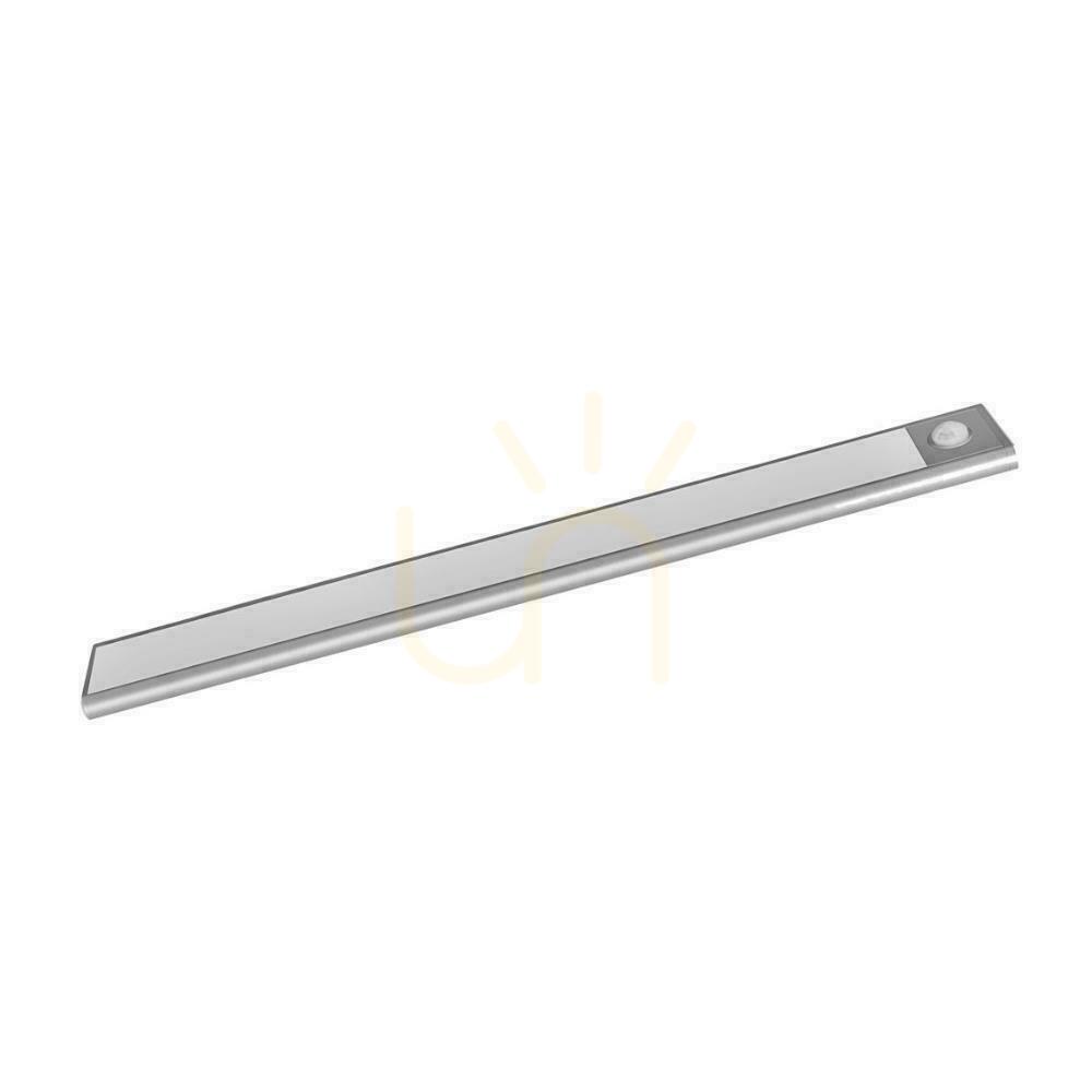 Zobrazit V-TAC 2,5W LED svítidlo pod skříňku Stříbrné Senzor pohybu Nabíjení přes USB 60cm VT-8143 4000K 260lm V-TAC 2,5W LED svítidlo pod skříňku Stříbrné Senzor pohybu Nabíjení přes USB 60cm VT-8143 4000K 260lm