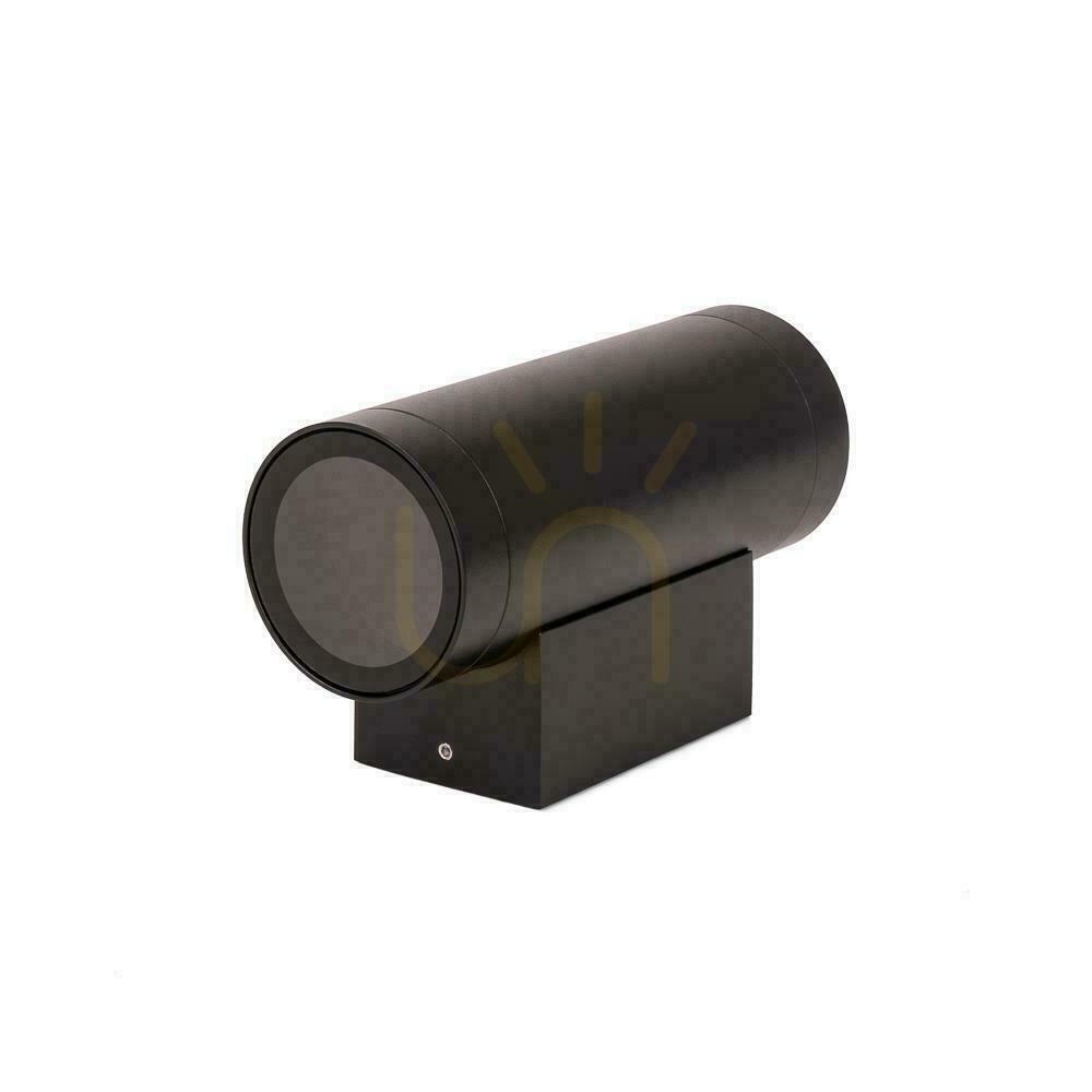 Zobrazit V-TAC Top Down 2xGU10 Black IP54 VT-11015 Zahradní fasádní nástěnné svítidlo. V-TAC Top Down 2xGU10 Black IP54 VT-11015 Zahradní fasádní nástěnné svítidlo.