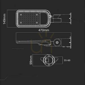 V-TAC SAMSUNG CHIP LED pouliční svítidlo s ovládáním a světelným senzorem 50W 120Lm/W 6500K 5000lm Záruka 5 let 9 V-TAC SAMSUNG CHIP LED pouliční svítidlo s ovládáním a světelným senzorem 50W 120Lm/W 6500K 5000lm Záruka 5 let small 9