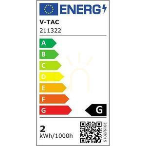 Schodišťové LED svítidlo V-TAC VT-1152 černé 2 W 4000 K IP65 small 9