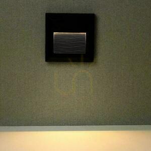 2W LED V-TAC schodišťové svítidlo Black Square 230V IP65 VT-1152 3000K 70lm 6 2W LED V-TAC schodišťové svítidlo Black Square 230V IP65 VT-1152 3000K 70lm small 6