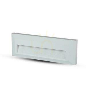 Schodišťové svítidlo 3W LED V-TAC bílý obdélník 230V IP65 VT-1162 4000K 110lm 1 Schodišťové svítidlo 3W LED V-TAC bílý obdélník 230V IP65 VT-1162 4000K 110lm small 1