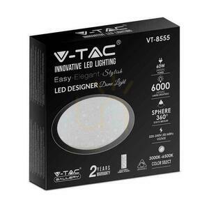 LED stropní svítidlo V-TAC VT-8555 60 W 6000 lm CCT s dálkovým ovladačem Ø 56,5 cm small 2