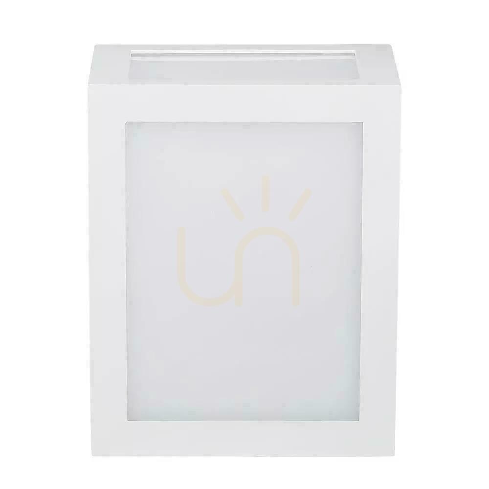 Pohled V-TAC 12W LED nástěnné svítidlo IP65 White VT-822 4000K 1350lm V-TAC 12W LED nástěnné svítidlo IP65 White VT-822 4000K 1350lm