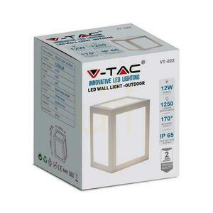 V-TAC 12W LED nástěnné svítidlo IP65 White VT-822 4000K 1350lm 5 V-TAC 12W LED nástěnné svítidlo IP65 White VT-822 4000K 1350lm small 5