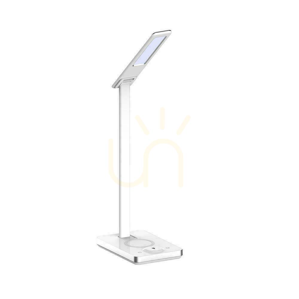 Kontrola V-TAC 5W indukční bílá stolní lampa 3v1 VT-7505 3000K-6500K 560lm. V-TAC 5W indukční bílá stolní lampa 3v1 VT-7505 3000K-6500K 560lm.