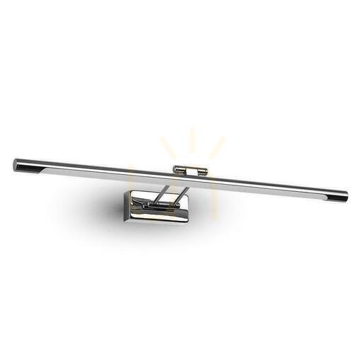 Kontrola V-TAC 9W LED svítidlo nad zrcadlovým obrazem Chrome 50cm VT-7008 3000K 550lm Záruka 3 roky