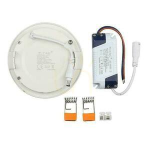 LED panel V-TAC Premium Downlight 6W Round fi120 VT-607 2700K 490lm 3 LED panel V-TAC Premium Downlight 6W Round fi120 VT-607 2700K 490lm small 3