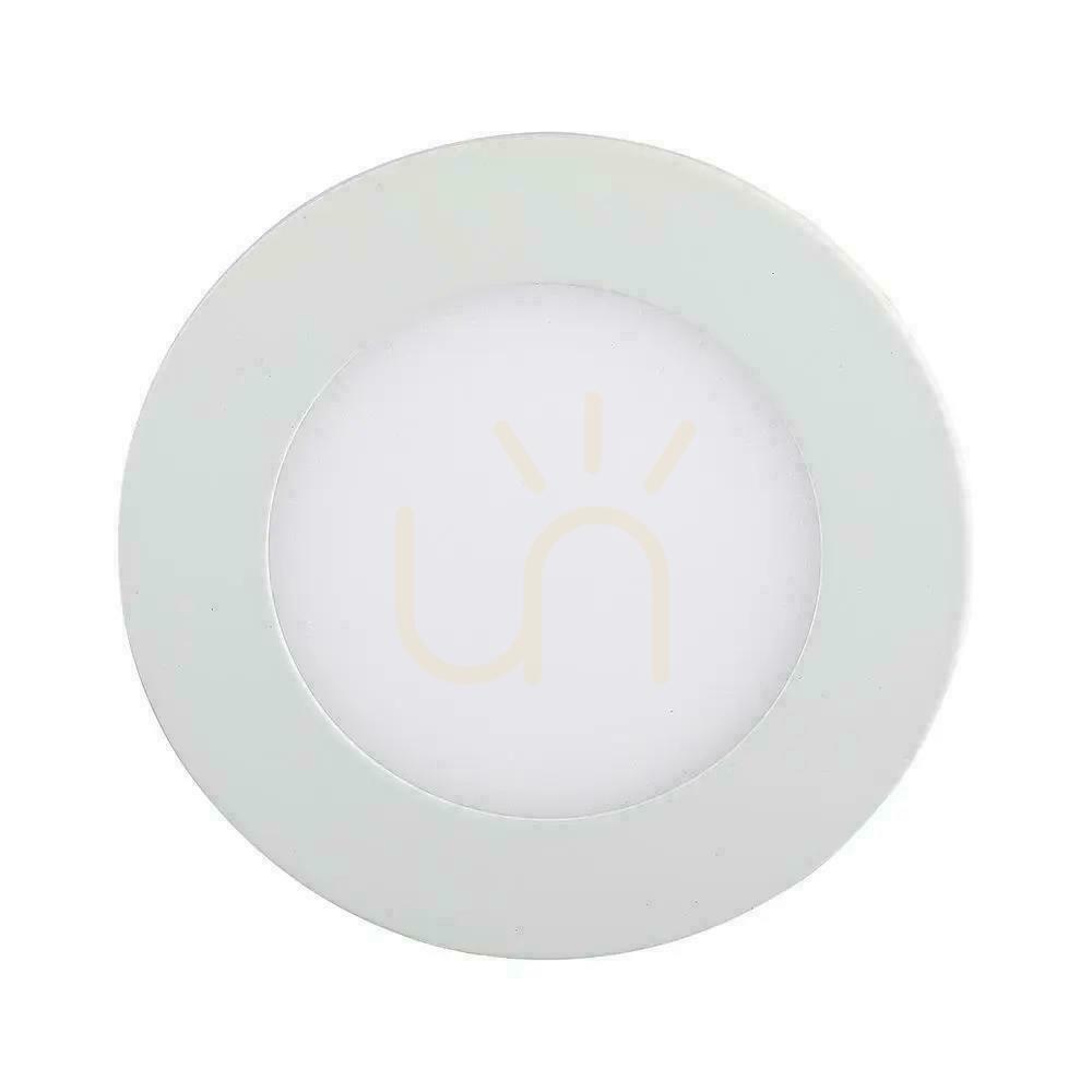 Kontrola LED panel V-TAC Premium Downlight 6W Round fi120 VT-607 2700K 490lm LED panel V-TAC Premium Downlight 6W Round fi120 VT-607 2700K 490lm