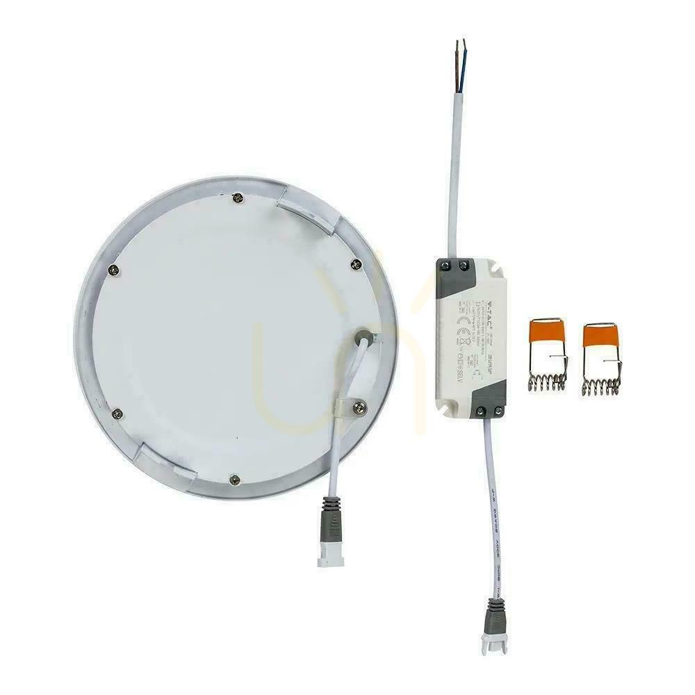 Zobrazit V-TAC Premium LED Downlight Panel 12W Round fi170 VT-1207 6400K 1160lm V-TAC Premium LED Downlight Panel 12W Round fi170 VT-1207 6400K 1160lm
